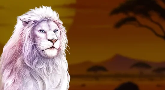 white lion
